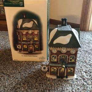 Department 56 T.C. Chester Clocks And Watches Dickens Village